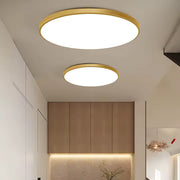 LED SOLIS 37cm 32W тавани неутрално злато