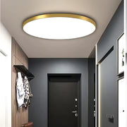 LED SOLIS 37cm 32W тавани неутрално злато