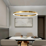 LED LED Анина, 24W, студена/гореща/неутрална светлина, златист