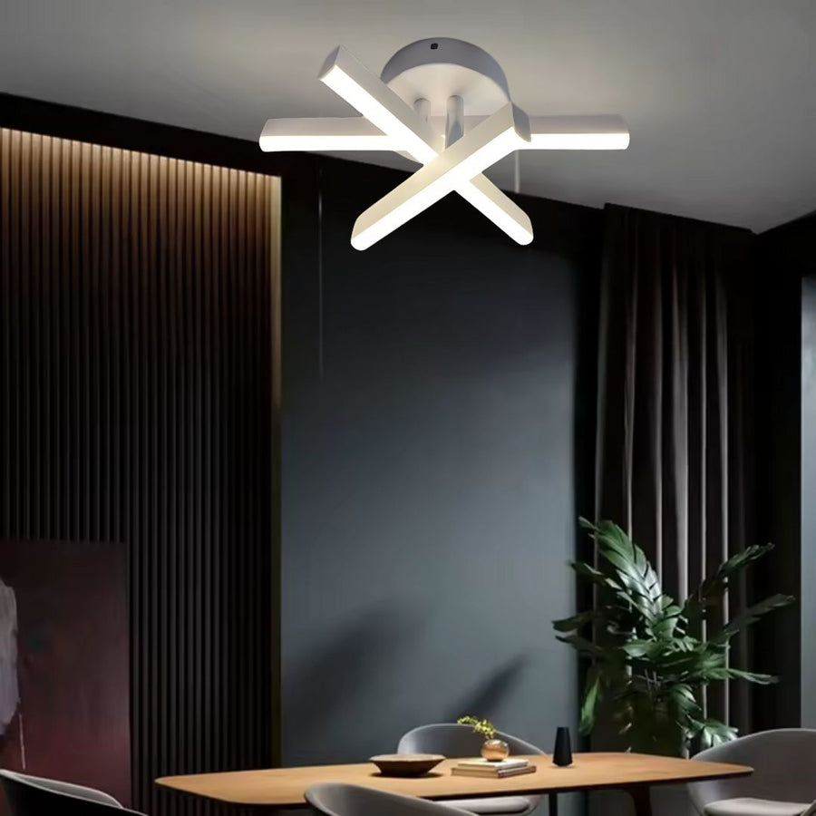 LED LED LED LED, 18W, бял, метал, студ/гореща/неутрална светлина