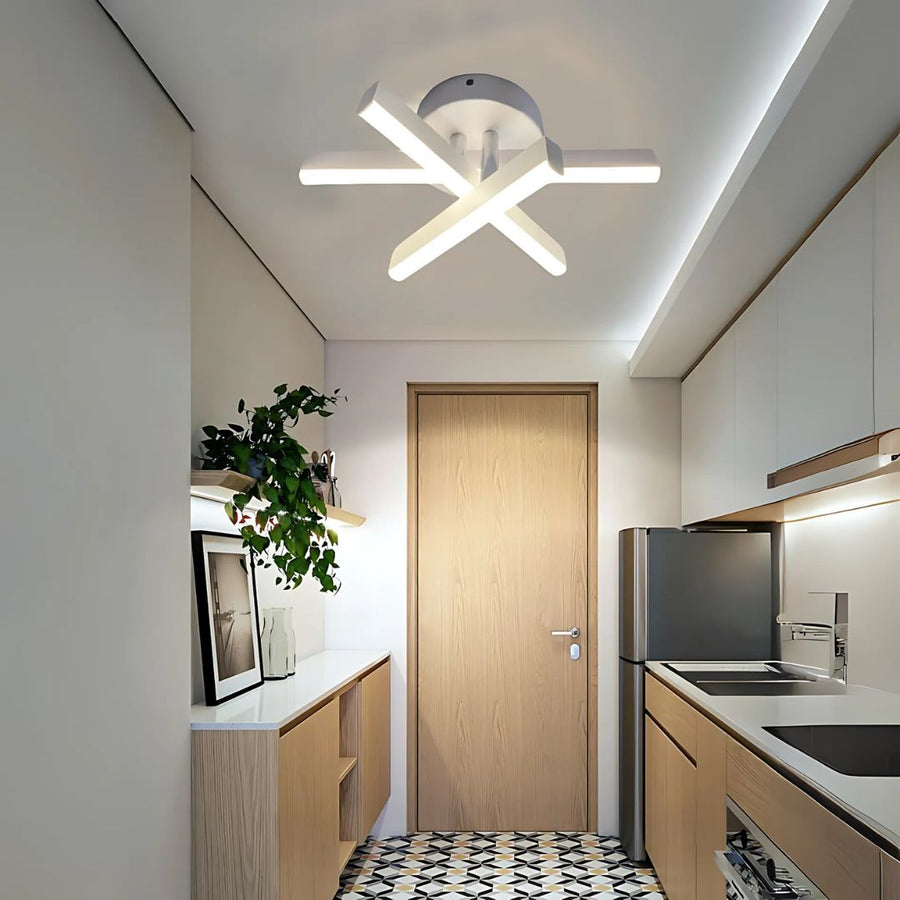 LED LED LED LED, 18W, бял, метал, студ/гореща/неутрална светлина