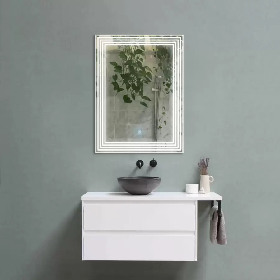 Огледало LED Touch 60x80 cm Marcello Funghi Collection