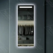 Правоъгълно LED огледало, 60x150см, мода за превръзка на Marcello Touch