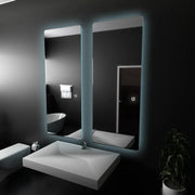 Правоъгълно светодиодно огледало 60x150cm Marcello Touch Tranesh Quarzo