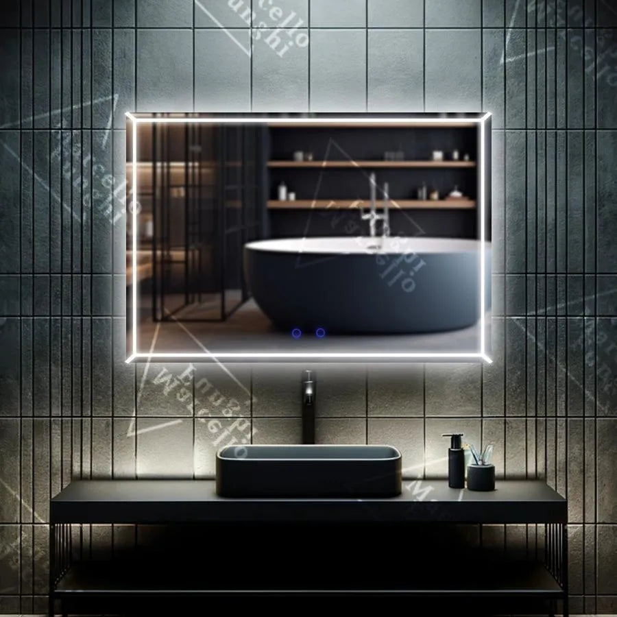 Огледало LED Touch Villya System Lefitsity 80x60cm Marcello Funghi Collection