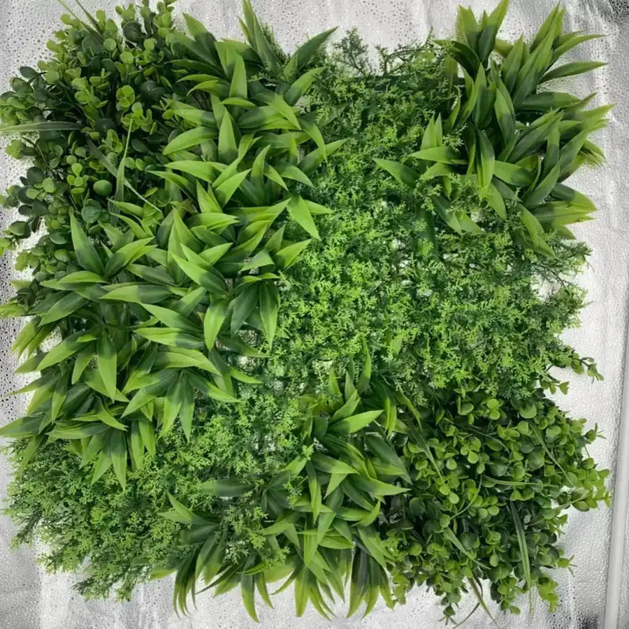 Изкуствен панел 50x50cm зелено