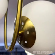 Похотно таванско помещение, 2x E27, златисто бяло, метал, регулируема височина