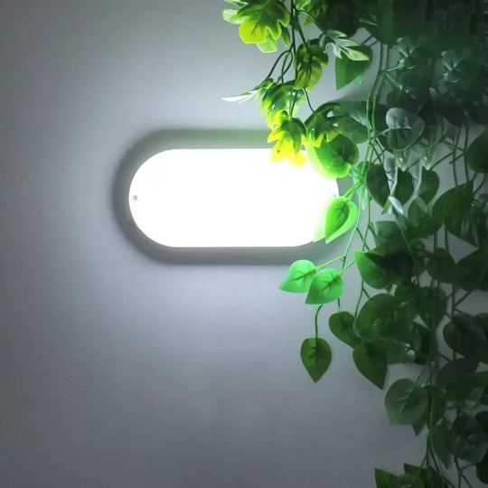 LED плафон FANTAS Oval 15W 20cm Бял външен IP65 Заглавие по подразбиране Alessandro Design