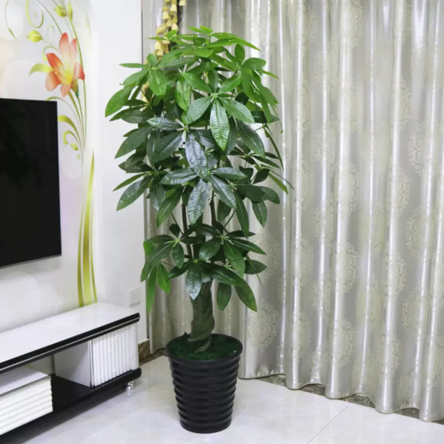 Изкуствено растение Schefflera arboricola, без саксии, 150 см зелено