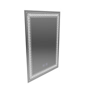 Rentagular LED огледало, 60x80см, Vivido Touch, Debrings System