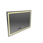 Огледално светодиодно правоъгълно 120x80cm Vérité Motionglow Marcello, система за деактивиране, часовник и термометър, недобросъвестно