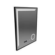 LED огледално сензор Motionglow Francesca 80x60 cm студена светлина/студ/неутра Намираща система Debrosting Clock Marcello Funghhi Collection