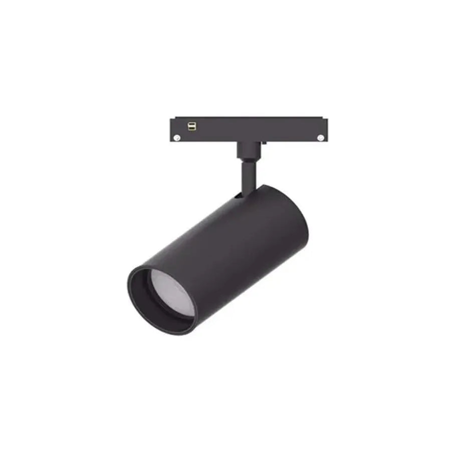 Магнитен, въртящ се LED проектор, 12W, неутрална светлина, черно