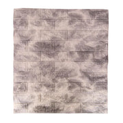 Задайте 10D 3D самоадхезивни сиви тухли от мека пяна, 77cm x 70cm x 6mm