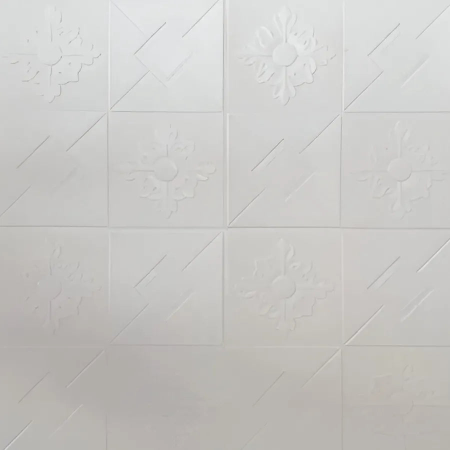 Комплект от 10D самостоятелно 3D мека пяна, 70cmx70cmx2mm, бяло