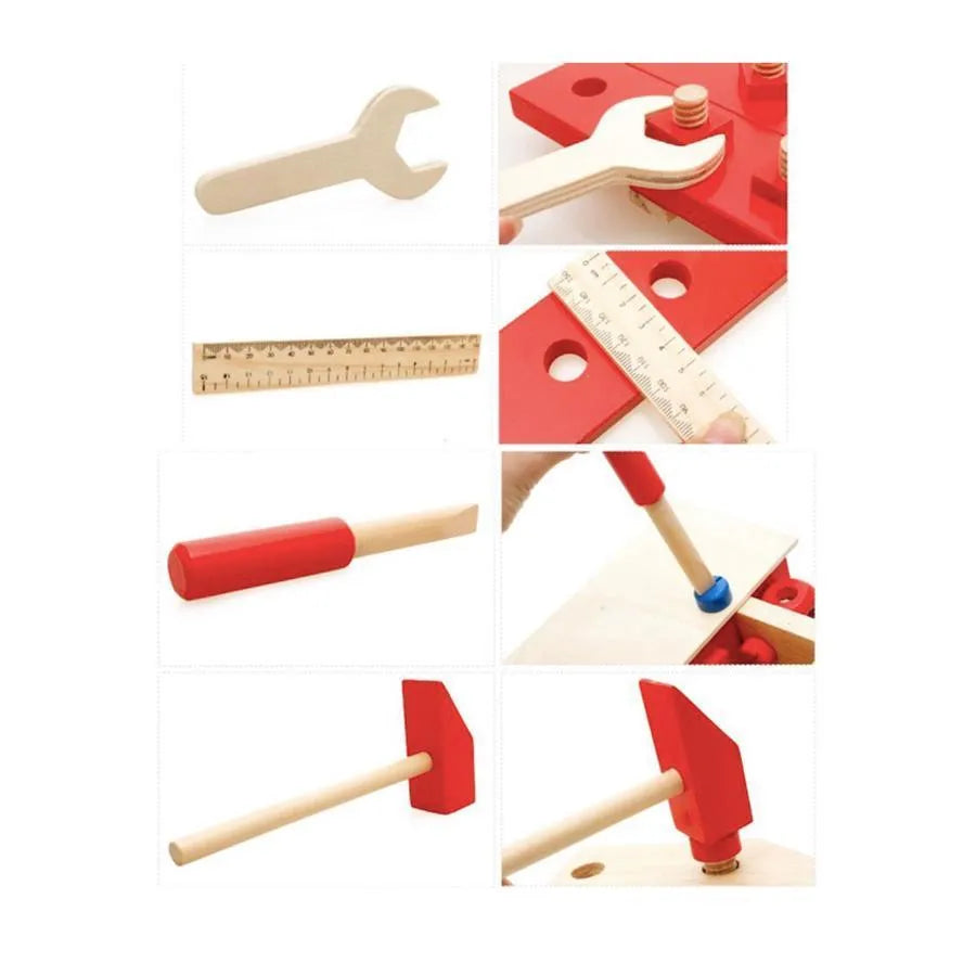 Комплект играчки от малки занаятчийски столове, 48 броя, дърво