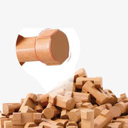 Болница тип пъзел, 240 броя, многоцветно, дърво