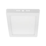 Приложено LED петно, 12W, 6400K, метал и акрил, бял