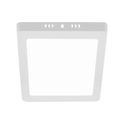 Приложено LED петно, 12W, 6400K, метал и акрил, бял