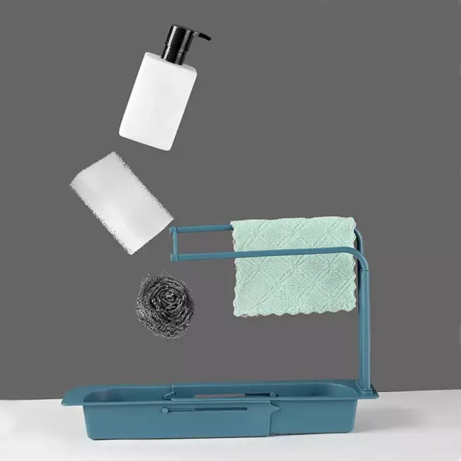 Телескопична поддръжка за мивка, 50 см зелено