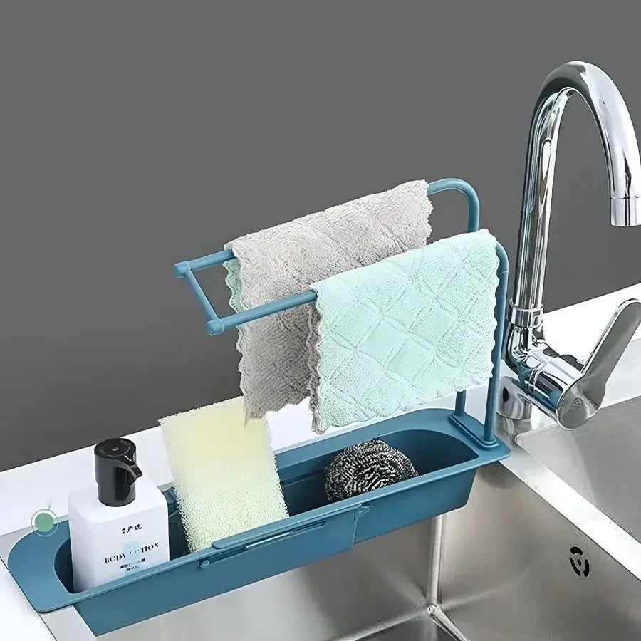 Телескопична поддръжка за мивка, 50 см зелено