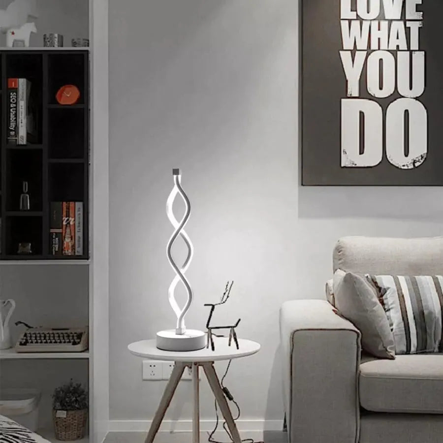 LED LAMP GENOM, 36W, студена/гореща/неутрална светлина, пластмасова и метална, бяла