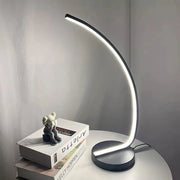 Nemesis LED лампа, 10W, студена/гореща/неутрална светлина, метална и акрилна, черна