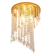 Crystal Ottavio Chandelier, диаметър 25 см, 2*E14, метал, злато
