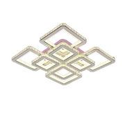LED полилей с дистанционно управление и Leila Crystal 237W, 8 квадрат