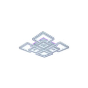 LED полилей с дистанционно управление и Leila Crystal 237W, 8 квадрат