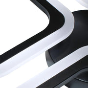 LED LED PULSARIS 32W, 3 квадрата, студена/гореща/неутрална светлина, черно