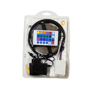 Комплект LED лента 2835 с дистанционно управление, RGB, 10W/M, 5M, IP44