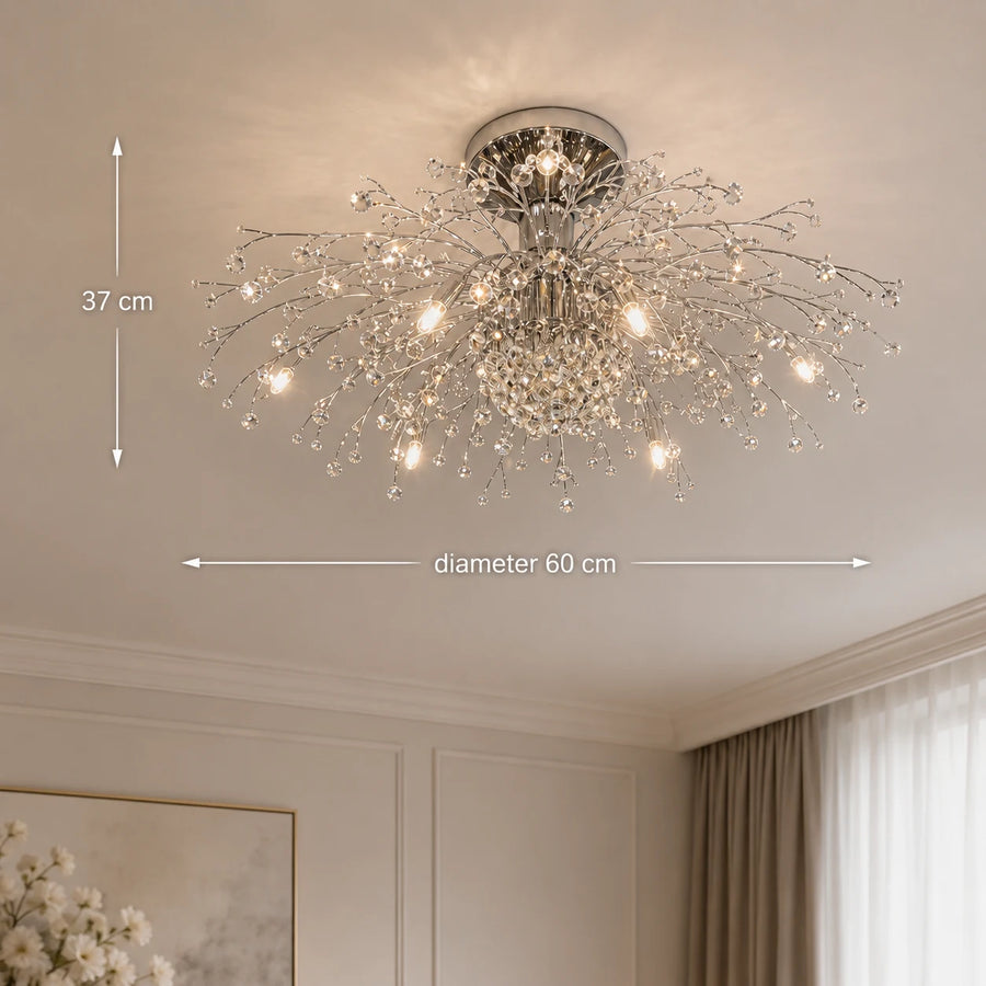 Кристален полилей RONDO Vivace, 6x G9, диаметър 50 см, блестящо сребристо - 01_CM311-500CH.png