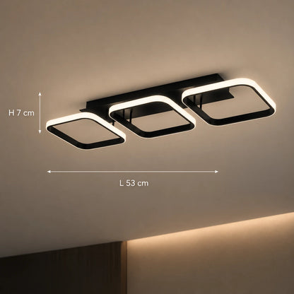 LED полилей VERTEX 34W, 3 квадрата, линеен, студена/топла/неутрална светлина, черен - 01_LL770-3BK.png