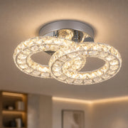 LED и кристален полилей ZABINA 25W, 2 кръга, Студена/Топла/Неутрална светлина, Гланцов Хром - 02_LT062CR.png