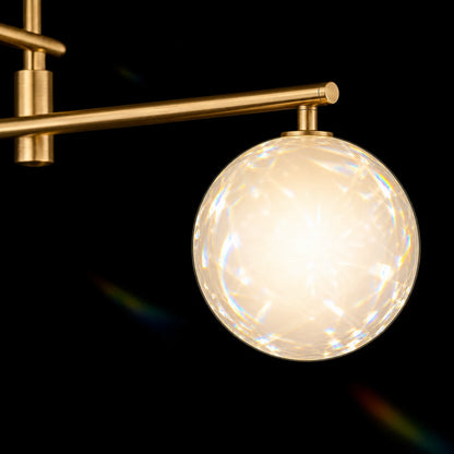 Lustra cu Abajur Rotund, PENTHOUSE Dome, 6x G9, Auriu, Metal - 03_LC825GD.png