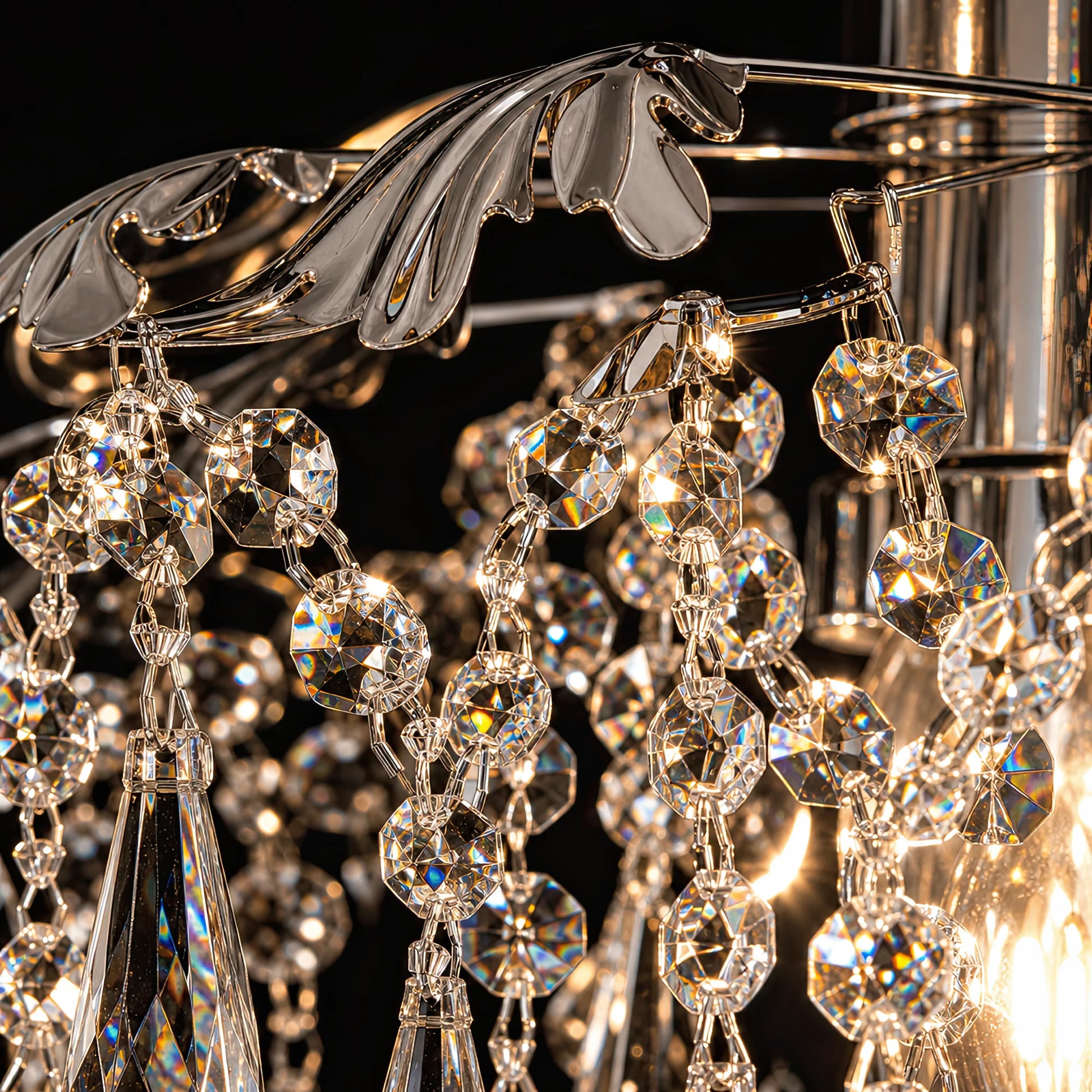 Кристален полилей LUMIRA Eleganza, 5x E14, диаметър 48 см, блестящ хром - 04_CC9221-5CH.png