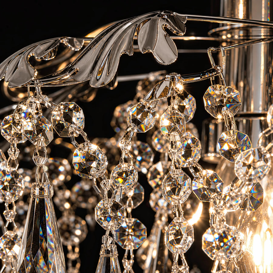 Кристален полилей LUMIRA Eleganza, 5x E14, диаметър 48 см, блестящ хром - 04_CC9221-5CH.png
