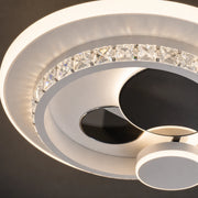 LED полилей с HELIOX кристал, 37W, 4 кръга, Студена/Топла/Неутрална светлина, Черен - 04_LL653-300BK.png