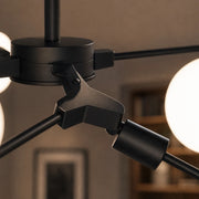 Полилей Architek Hexa, 6xE27, 90x80, черен, метал - 05_LC368-6BK.png