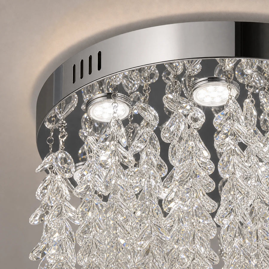 Кристален LED полилей LLC210/400CH кръгъл, 22W, студена/топла/неутрална светлина, кристал, блестящ хром - 05_LLC210-400CH.png