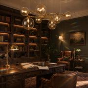 Полилей VENERE Luce, 3 кръга, 7xG9, злато, метал, регулируема височина - 04_LC811-7.png