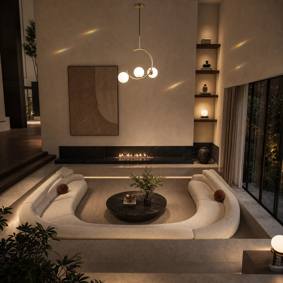 Lustra LOFT Atrium, 3x G9, Alb Auriu, Metal, Inaltime Reglabila - 08_LC802-3GD.png