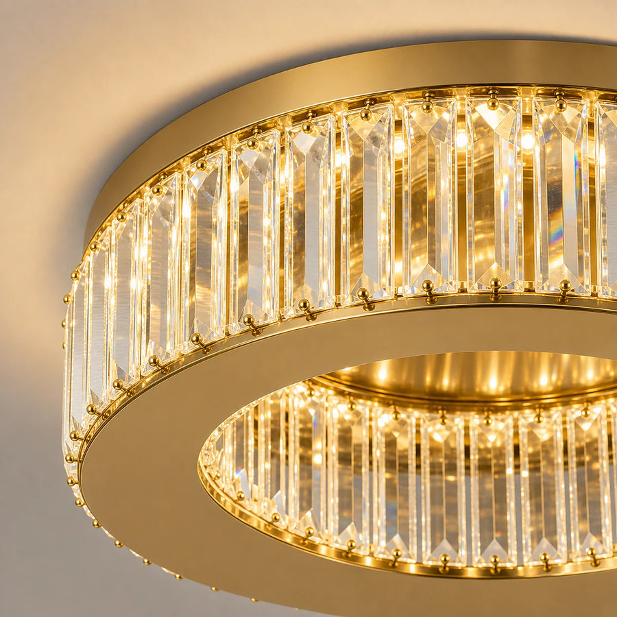 LED полилей с дистанционно управление и кристал VERTUS 31W, 50см, Кръг, Студена/Топла/Неутрална светлина, Димируем, Златен - 08_LLC150-500GD.png