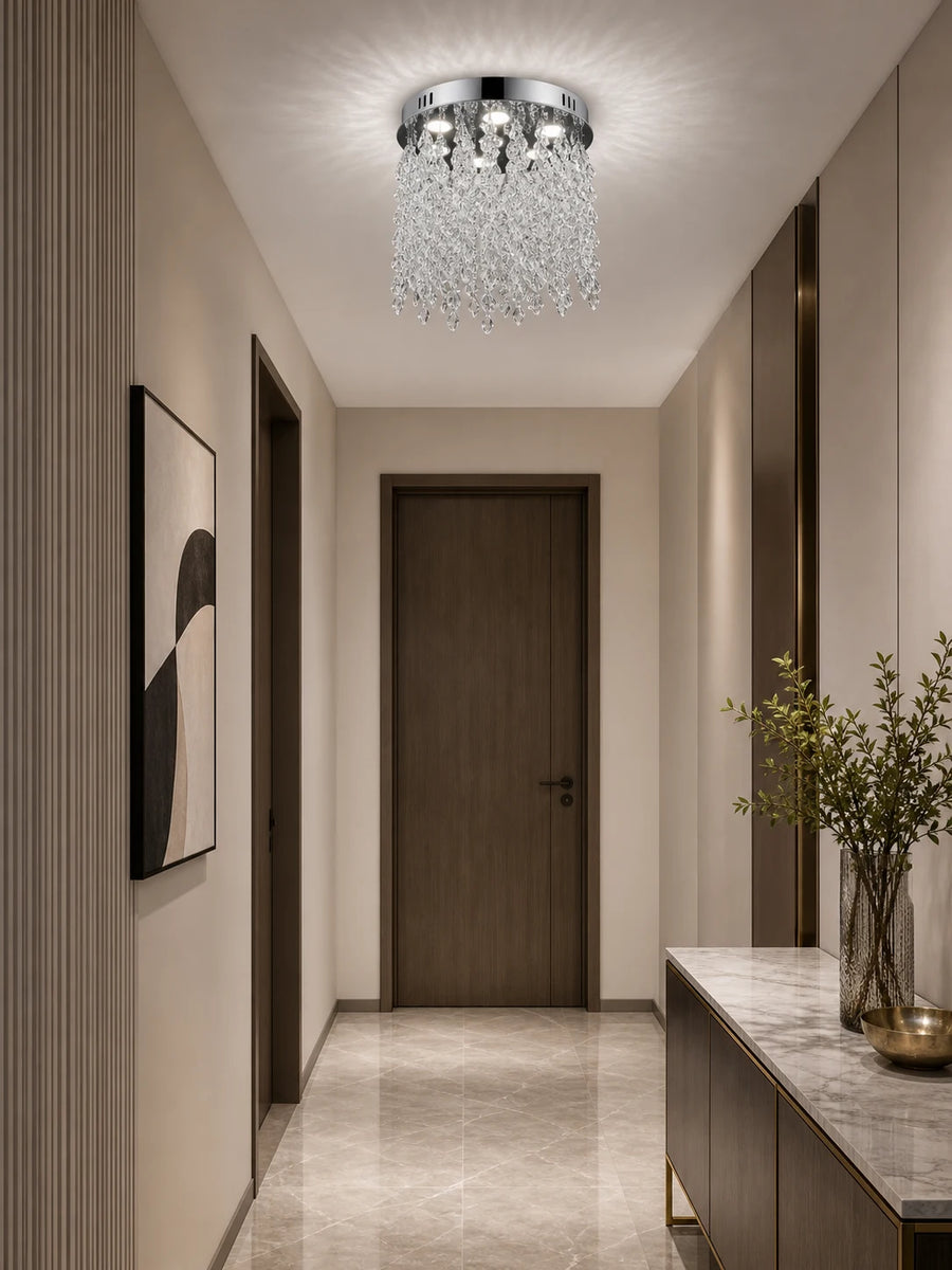 Кристален LED полилей LLC210/400CH кръгъл, 22W, студена/топла/неутрална светлина, кристал, блестящ хром - 08_LLC210-400CH.png