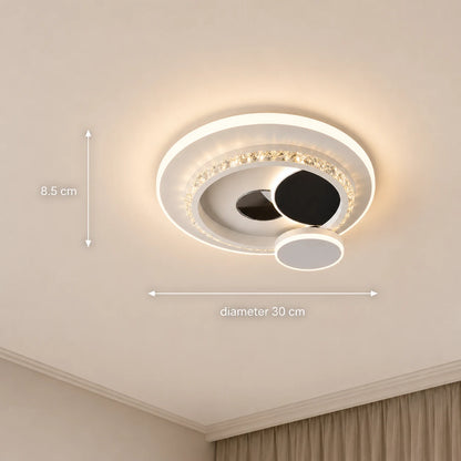 LED полилей с кристал HELIOX, 37W, 4 кръга, Студена/Топла/Неутрална светлина, Черен - 09_LL653-300BK.png
