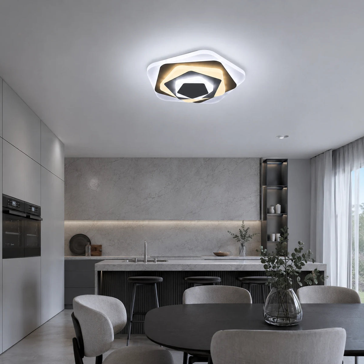 LED полилей SIENA 40W, диаметър 23 см, студена/топла/неутрална светлина, бял - 09_LL660WH.png