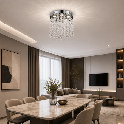 Кристален LED полилей LLC210/400CH кръгъл, 22W, студена/топла/неутрална светлина, кристал, блестящ хром - 09_LLC210-400CH.png