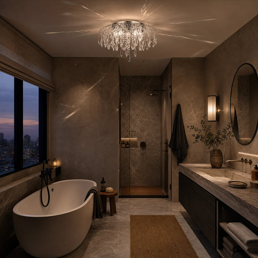 Кристален полилей LUMIRA Eleganza, 5x E14, диаметър 48 см, блестящ хром - 10_CC9221-5CH.png
