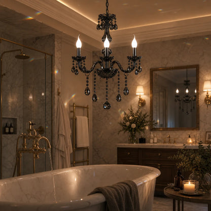 Кристален полилей AUGUST Eleganza, 3xE14, диаметър 48 см, сребрист, регулируема височина - 11_CC125-3BK.png